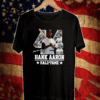 Hank Aaron 44 HOF Milwaukee-Atlanta Baseball Jersey Hammer Aaron T-Shirt