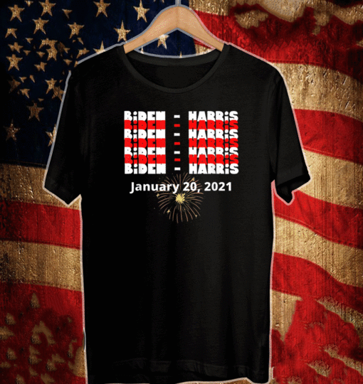 Biden Harris Inauguration Day Celebrate Firework 1/20/2021 T-Shirt