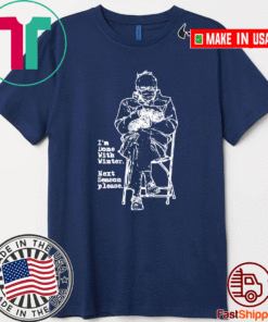 Chairman Bernie Sanders: The Man, The Chair-man with Mittens T-Shirt