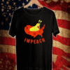 Impeach Snail Trump Inauguration Day Impeaching 45 Pro Biden T-Shirt