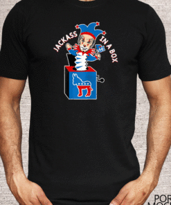 Donkey Biden Box Not My President Anti Biden Political Clown T-Shirt