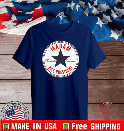 Kamala Harris - Madam Vice President Political Star Logo Shirt