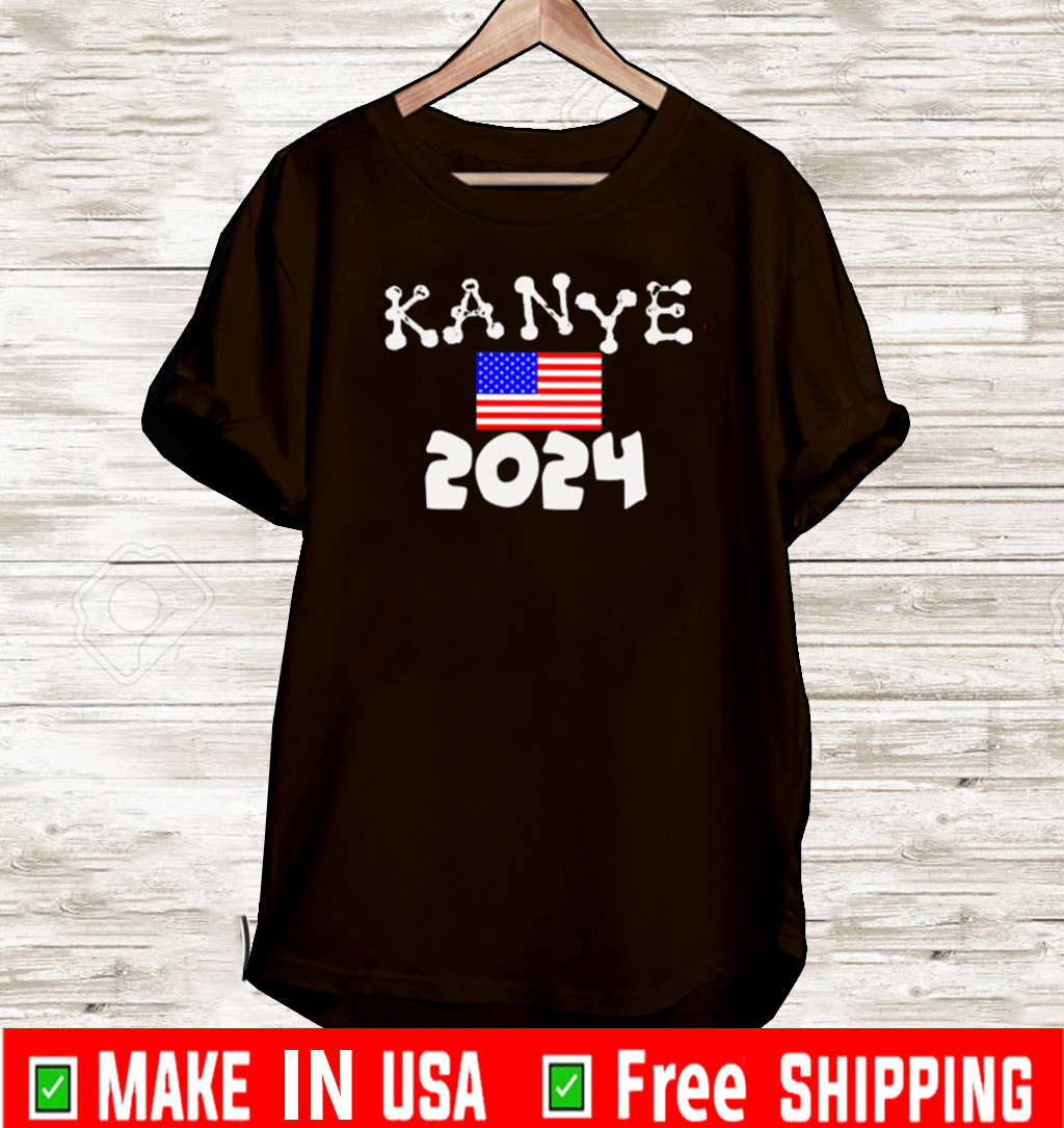Official Kanye 2024 TShirt ShirtsMango Office