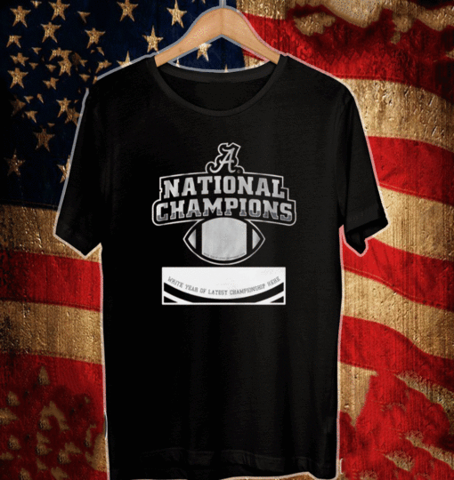 Alabama Diy National Champions Shirt – Sec Shorts Alabama T-Shirt