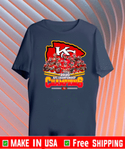 Kansas City Chiefs AFC Championship 2021 Champions T-Shirt - Limited Edition