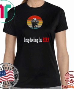 Mittens Bernie Sanders Keep Feeling The Bern Vintage T-Shirt