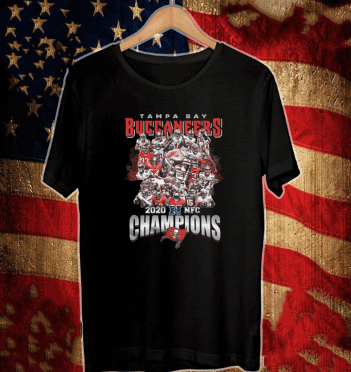 NFC 2020 Champions Buccaneers Tampa bay Buccaneers 2021 T-Shirt