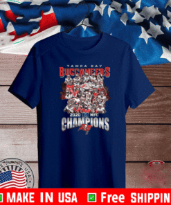 NFC 2020 Champions Buccaneers Tampa bay Buccaneers 2021 T-Shirt