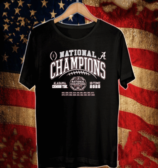 Alabama Crimson Tide National Champs 2020-2021 T-Shirt