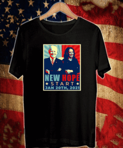 New Hope Joe Biden Kamala Harris january 20-2021 Tee Shirts