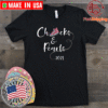 Chucks And Pearls Shirt Matching Mom Daughter 2021 T-Shirt