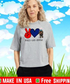 Peace Love And Bernie Sanders 2021 T-Shirt