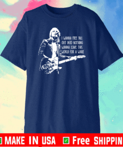 Official I Wanna Free Fall Out Into Nothing WannaLeave This World For A While T-Shirt