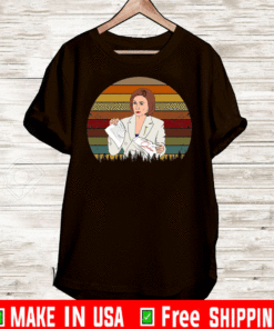 Nancy Pelosi Ripping State Of The Union Speech Vintage Retro Distressed T-Shirt