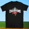 Tampa Bay Buccaneers 2021 NFC Champions Football Team T-Shirt