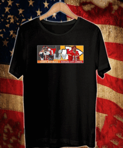 Tampa Bay Buccaneers Vs Kansas City Chiefs In Super Bowl Live Cup 2021 T-Shirt