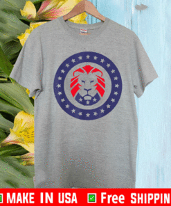 Patriot Party Conservative Lion Patriotic 4th of July T-Shirt