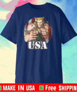Patriot Street Fighter USA T-Shirt