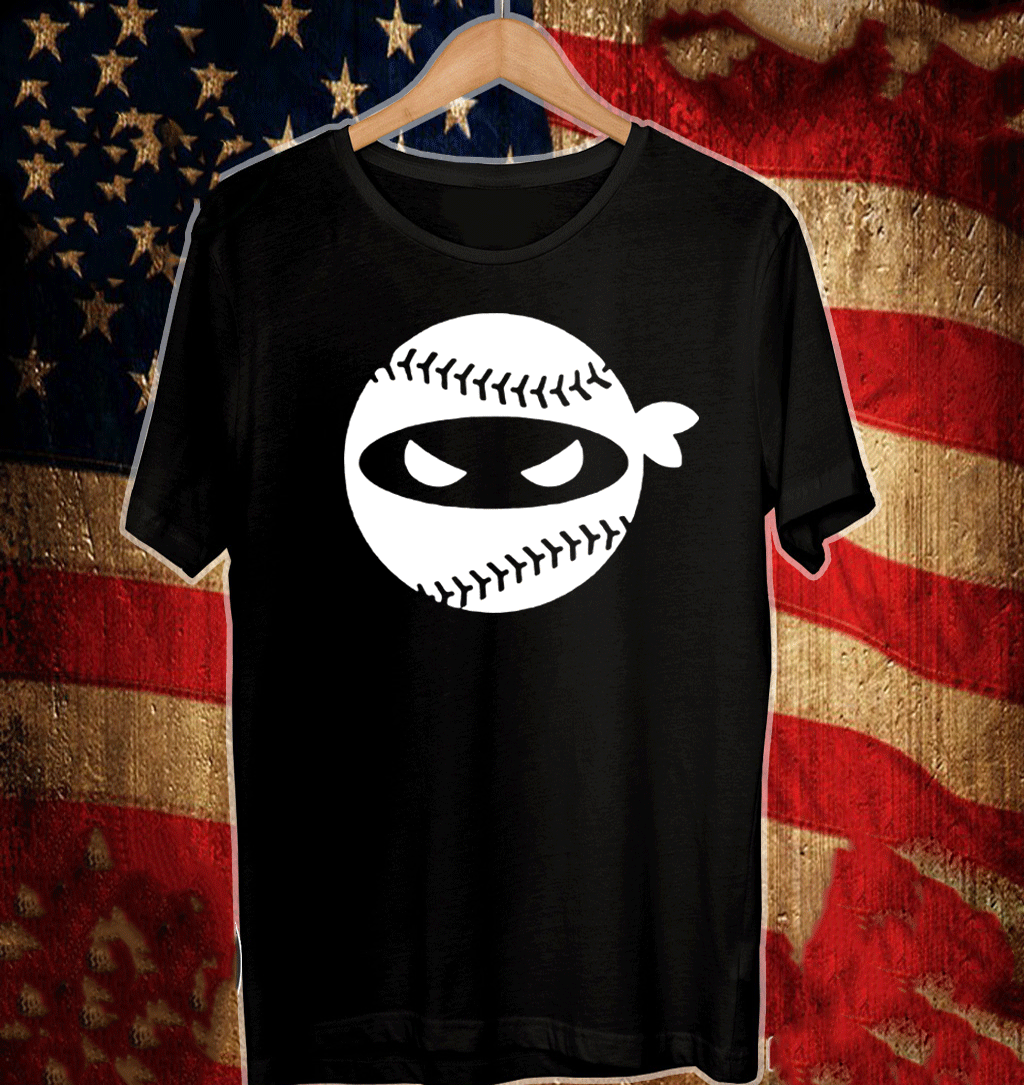 Pitching Ninja Baseball T-Shirt