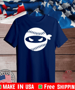 Pitching Ninja Baseball T-Shirt