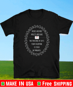 Post Office Lost Valentine Roses Are Red Valentine's Day T-Shirt