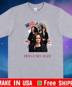Congratulations to joe biden & Kamala Harris become President 46th Herstory Made T-Shirt