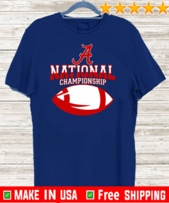 Sec shorts alabama Shirt - alabama Crimson Tide National Championship T-Shirt