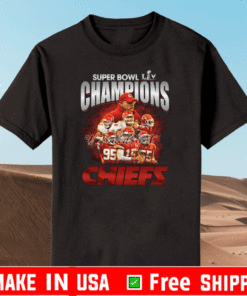 Super Bowl Champions Kansas City Chiefs Team 2021 T-Shirt
