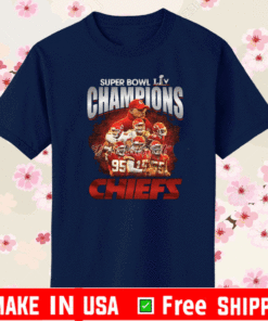 Super Bowl Champions Kansas City Chiefs Team 2021 T-Shirt