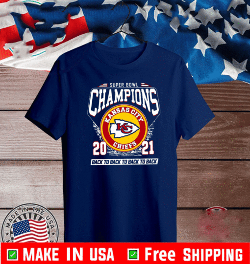 Super Bowl Kansas City Chiefs Football 2021 Champions T-Shirt