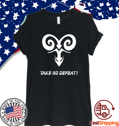 TAKE NO DEFEAT OFFICIAL T-SHIRT