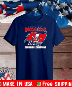 Tampa Bay Buccaneers 2021 conference Champions T-Shirt