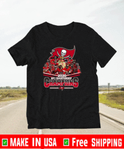 Team Tampa Bay Buccaneers NFC Championship 2021 Champions T-Shirt