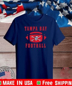 Tampa Bay Football Skull 2021 T-Shirt