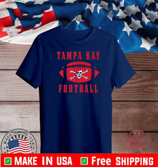 Tampa Bay Football Skull 2021 T-Shirt