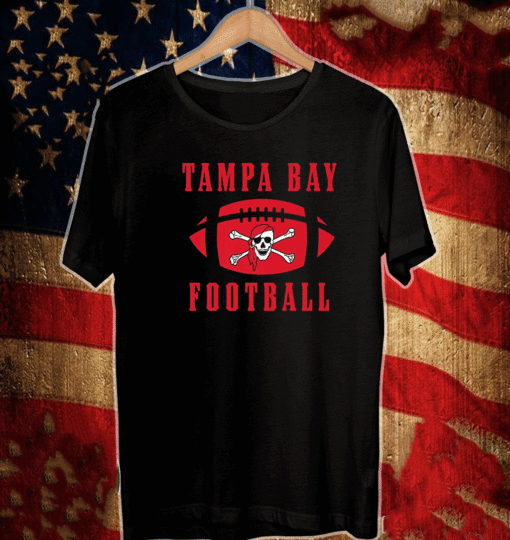 Tampa Bay Football Skull 2021 T-Shirt