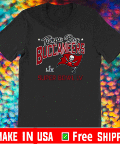 Tampa bay buccaneers Liv Super Bowl LV CHampions 2021 T-Shirt