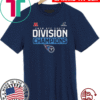 Tennessee Titans 2020 AFC South Division Champions Playoff #NFL2021 T-Shirt