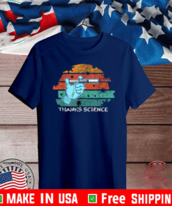 Thanks Science Pro Vaccine Vaccination Vintage T-Shirt