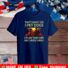That's What I Do I Pet Dogs I Play Guitars And I Know Things 2021 T-Shirt