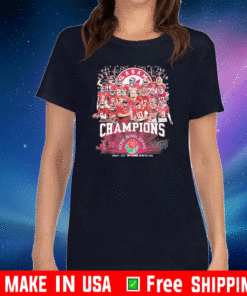 The Alabama Crimson Champions Rose Bowl Game january 1 2021 T-Shirt