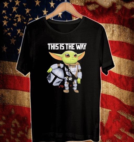 This is the way The Mandalorian Star Wars Baby Yoda T-Shirt