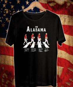 The Alabama abbey road signatures 2021 T-Shirt