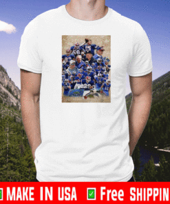 The Buffalo Bills Team Football Full Players Signatures For 2021 T-Shirt