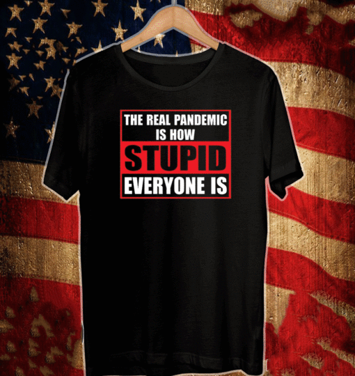 The Real Pandemic Is How Stupid Everyone Is Shirt