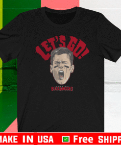 Tom Brady Tampa Bay Buccaneers Let's Go T-Shirt