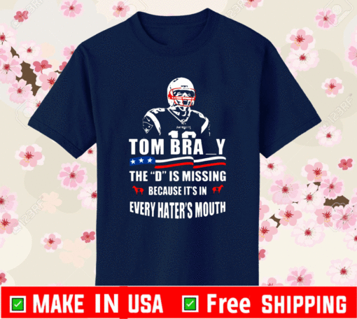 Tom Brady The D Is Missing T-Shirt Tampa Bay Buccaneers Bucco Bruce, 2021 NFL Football Buccaneers Shirt