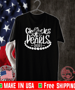Chucks and Pearls 2021 Harris Biden T-Shirt – Kamala Harris Chucks and Pearls T-Shirt
