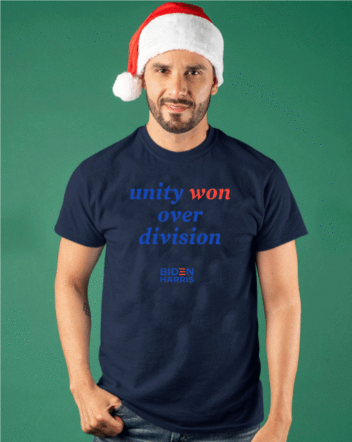 Unity Won Over Division Biden Harris 46 T-Shirt