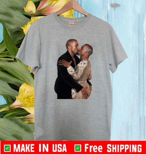 kanye kissing kanye shirt Kanye Loves Kanye West Kissing Himself T-Shirt